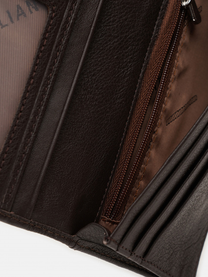 Кошелек Borsa Leather модель V1T530-H46-BE-brown — фото 5 - INTERTOP