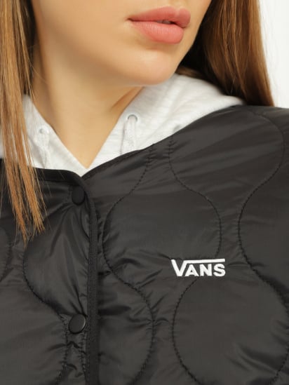 Демісезонна куртка Vans Short Reversible Liner модель VN0A7RNGBLK1 — фото 4 - INTERTOP