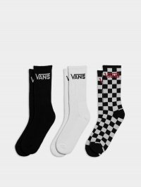 Білий/чорний - Набір шкарпеток Vans Classic Crew