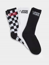 Белый/чёрный - Набор носков Vans Classic Crew Sock 3-Pack