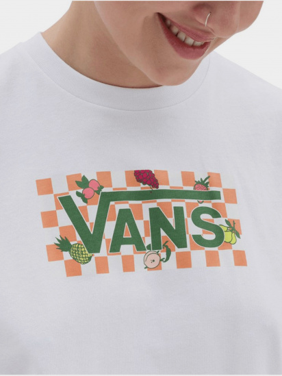 Футболка Vans Fruit Checkerboard Box Logo модель VN0003V8WHT1 — фото 3 - INTERTOP