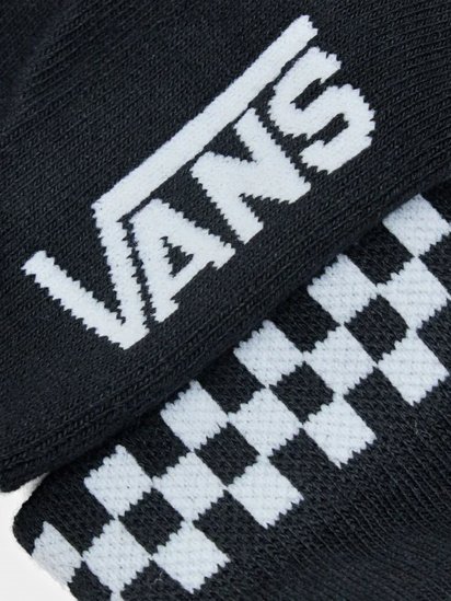 Шкарпетки Vans Peek-A-Check Half Crew модель VN0007BJBLK1 — фото - INTERTOP