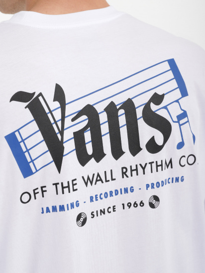 Лонгслів Vans Off The Wall Rhythm модель VN0008F4WHT1 — фото 3 - INTERTOP