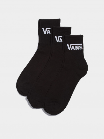 Набір шкарпеток Vans Classic Half Crew модель VN000BHXBLK1 — фото - INTERTOP