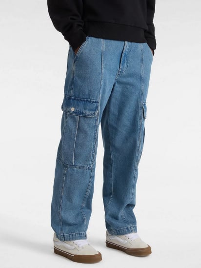 Широкие джинсы Vans Sidewalk Denim модель VN000G9Y7W61 — фото - INTERTOP