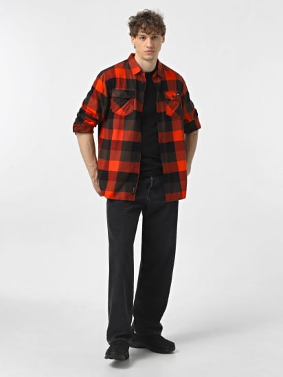 Рубашка Vans Box Flannel Classic модель VN000HNHDRF1 — фото - INTERTOP