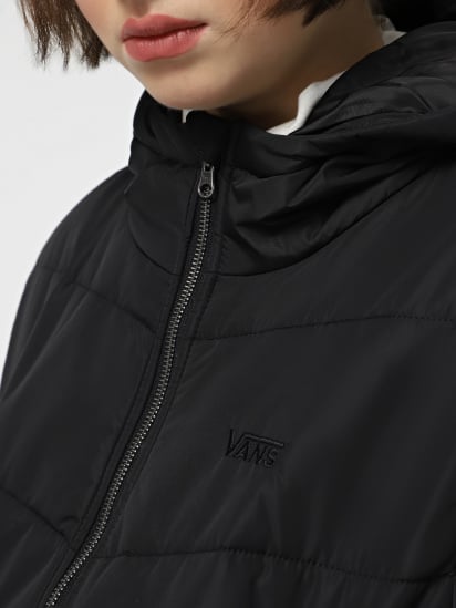 Зимова куртка Vans Foundry Crop Puff Hood модель VN000H5EBLK1 — фото 4 - INTERTOP