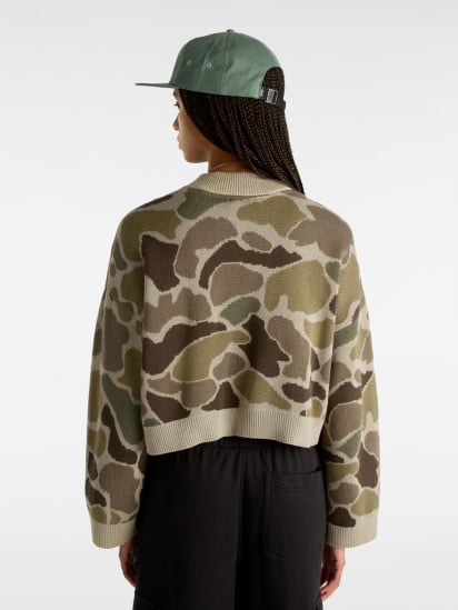 Кофта Vans Cammile Camo Pullover модель VN000HQ5DBC1 — фото - INTERTOP