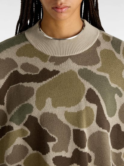 Кофта Vans Cammile Camo Pullover модель VN000HQ5DBC1 — фото 5 - INTERTOP