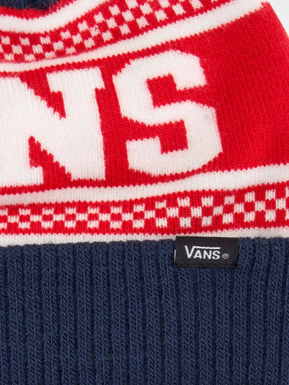 Шапка Vans Check Pom Beanie модель VN000HT1LKZ1 — фото 3 - INTERTOP