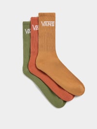 Коричневий - Набір шкарпеток Vans Classic Crew