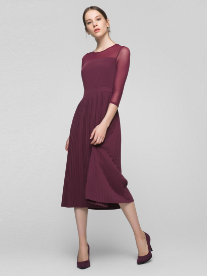 Сукня міді Vero Moda модель 31717C505E17_фіолетовий — фото - INTERTOP