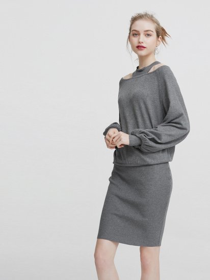 Сукня міні Vero Moda модель 317446505E90_сірий — фото - INTERTOP