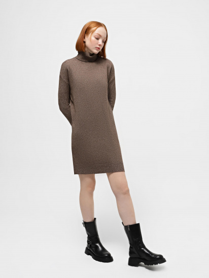 Платье мини Vero Moda модель 10199744_Brown Lentil — фото - INTERTOP