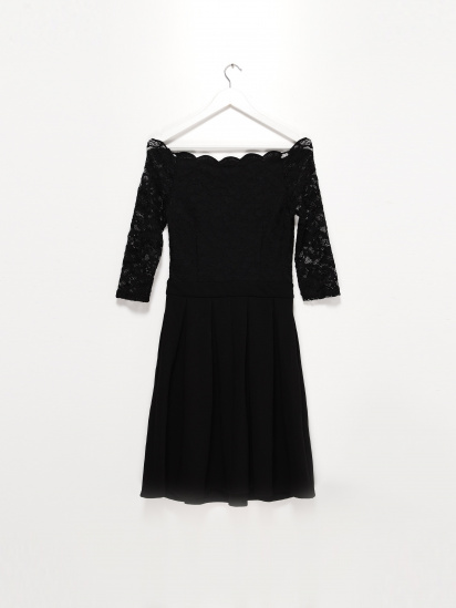 Платье миди Vero Moda модель 316161011010_чорний — фото - INTERTOP