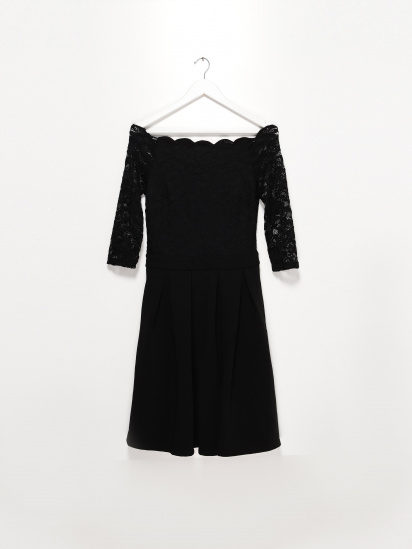Платье миди Vero Moda модель 316161011010_чорний — фото - INTERTOP