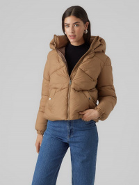 Коричневий - Зимова куртка Vero Moda