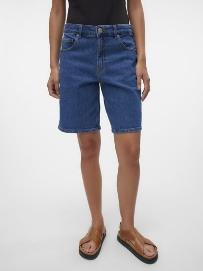 Шорты джинсовые Vero Moda модель 10307636_Medium Blue Denim — фото 5 - INTERTOP