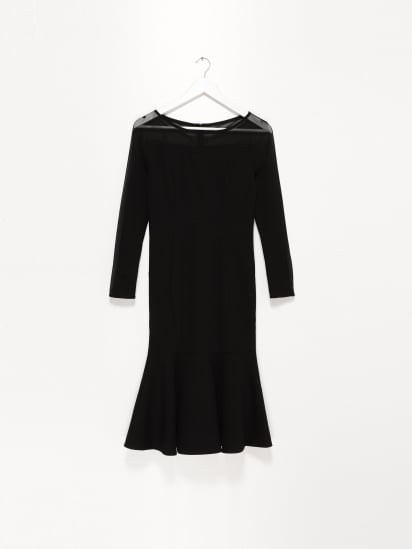 Платье миди Vero Moda модель 31617D016010_чорний — фото - INTERTOP