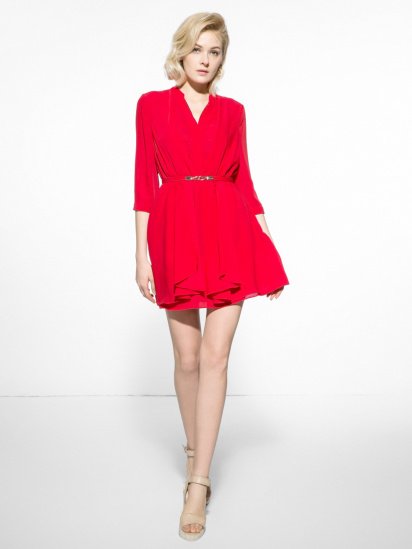 Сукня міді Vero Moda модель 31627C002074_червоний — фото - INTERTOP