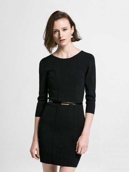 Платье мини Vero Moda модель 316346002010_чорний — фото - INTERTOP