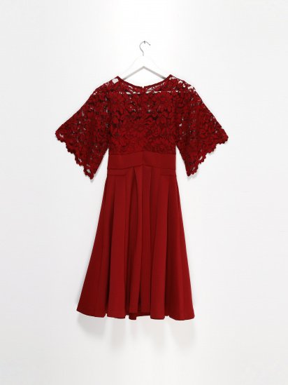 Сукня міді Vero Moda модель 316461507072_т.червоний — фото - INTERTOP