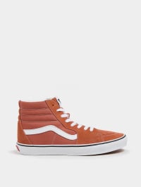 Абрикосовый - Кеды высокие Vans Color Theory Sk8-Hi