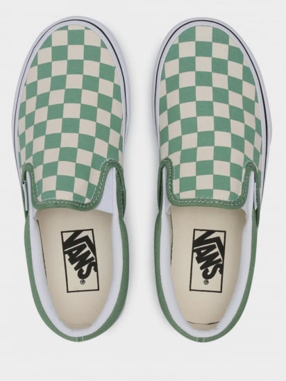 Слипоны Vans Checkerboard Classic Slip-On модель VN0A33TB43B1 — фото 3 - INTERTOP