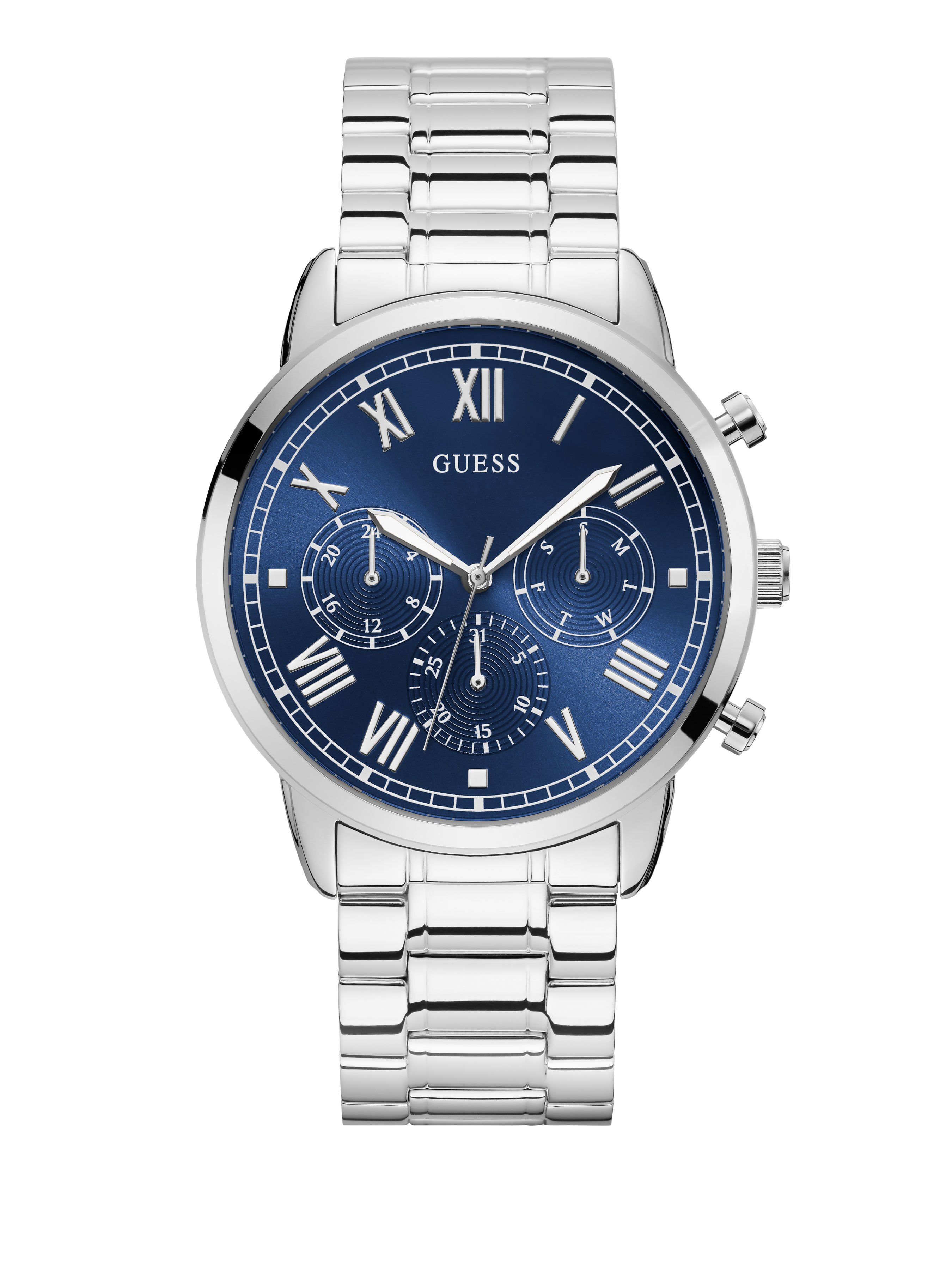 

Украшения и часы GUESS модель W1309G1, Синий;серебряный