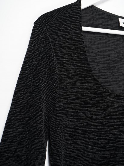 Сукня міді Weekday модель 0767878_чорний — фото - INTERTOP