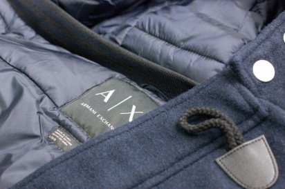 Куртка пухова Armani Exchange MAN WOVEN DOWN JACKET модель 6YZK41-ZN96Z-1510 — фото 4 - INTERTOP