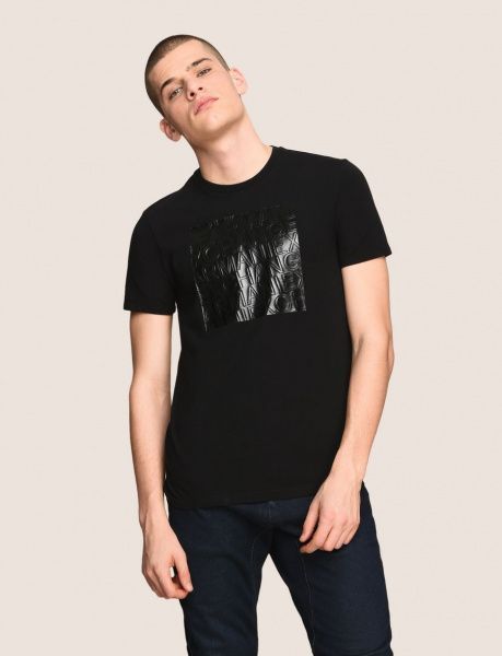 

Футболка мужская Armani Exchange модель 3ZZTEN-ZJE6Z-1200, Чорний