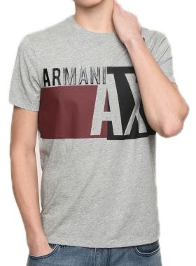 

Футболка мужская Armani Exchange модель 3ZZTEY-ZJH4Z-3939, Сірий