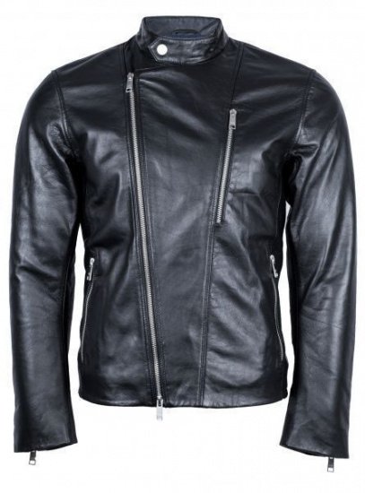 Шкіряна куртка Armani Exchange BLOUSON модель 6ZZB33-ZL05Z-1200 — фото 3 - INTERTOP
