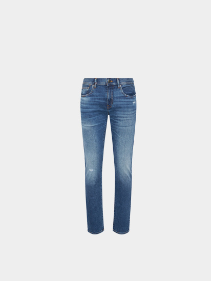 Зауженные джинсы Armani Exchange модель 3KZJ13-Z1FNZ-1500 — фото 8 - INTERTOP