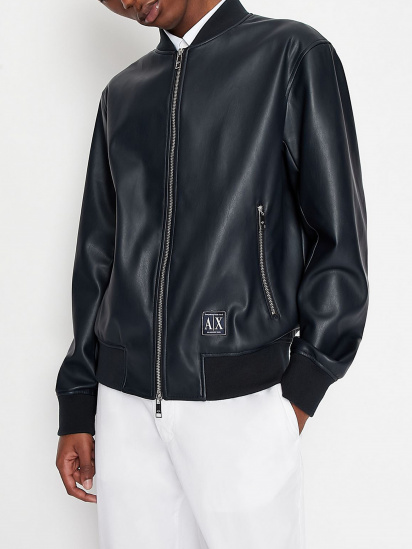Куртка кожаная Armani Exchange модель 3LZB30-ZE1CZ-1510 — фото - INTERTOP