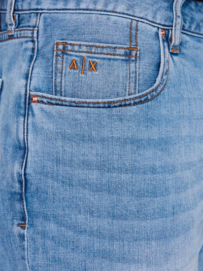 Шорты джинсовые Armani Exchange модель 3RZJ65-Z3UGZ-1500 — фото 4 - INTERTOP