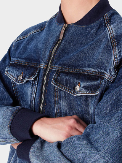 Джинсовая куртка Armani Exchange модель 3DZBG1-Z1Y4Z-1500 — фото 4 - INTERTOP