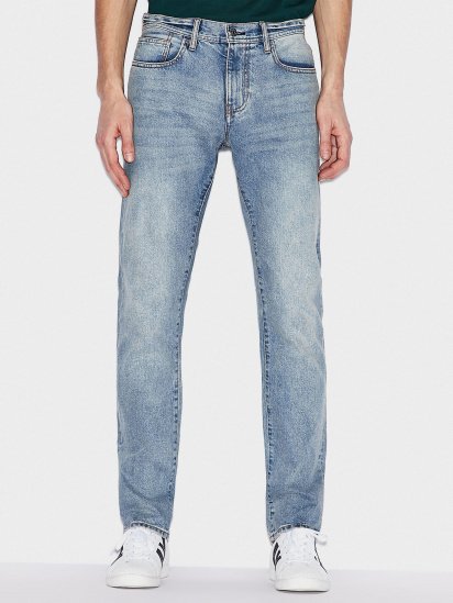 Зауженные джинсы Armani Exchange Slim модель 8NZJ13-Z1P1Z-1500 — фото - INTERTOP