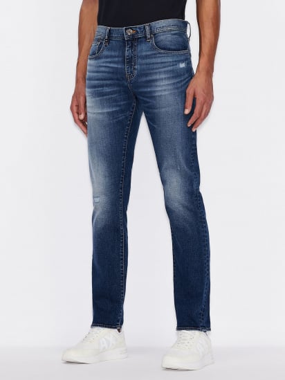 Завужені джинси Armani Exchange Slim модель 3KZJ13-Z1FNZ-1500 — фото - INTERTOP