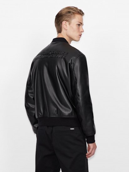 Шкіряна куртка Armani Exchange модель 6KZB03-ZNHWZ-1200 — фото - INTERTOP