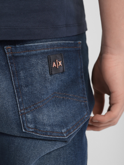 Завужені джинси Armani Exchange Slim модель 6KZJ13-Z1PFZ-1500 — фото 4 - INTERTOP