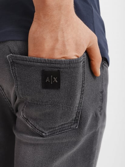 Прямые джинсы Armani Exchange Straight модель 3LZJ13-Z9P6Z-0903 — фото 4 - INTERTOP