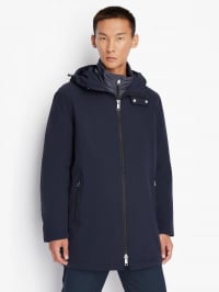 Синій - Зимова куртка Armani Exchange