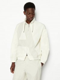 Білий - Демісезонна куртка Armani Exchange
