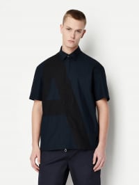 Тёмно-синий - Рубашка Armani Exchange