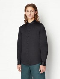 Чёрный - Рубашка Armani Exchange Essential