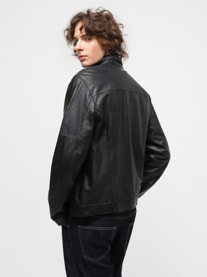 Шкіряна куртка Armani Exchange модель D49R72-D9P72-999 — фото 3 - INTERTOP