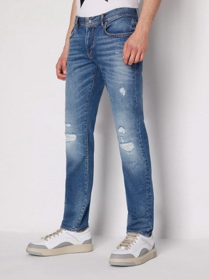 Прямые джинсы Armani Exchange J13 модель 6RZJ13-Z1YMZ-1500 — фото - INTERTOP