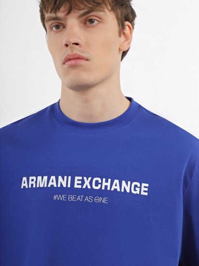 Футболка Armani Exchange We beats as one модель 6RZMHM-ZJDHZ-15AE — фото 3 - INTERTOP
